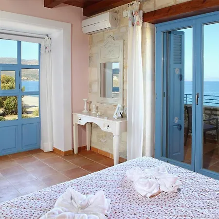 Villa Beachfront Aqua Marine With Private Pool,ping-pong & Bbq Chania (Crete)