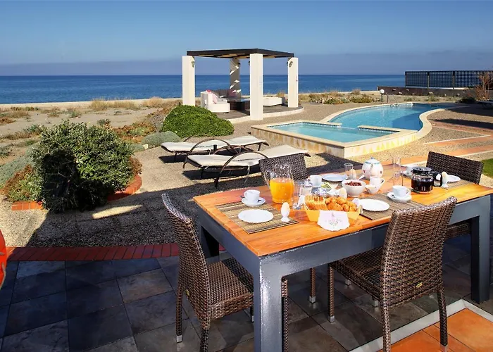 Beachfront Aqua Marine With Private Pool,ping-pong & Bbq * La Canée