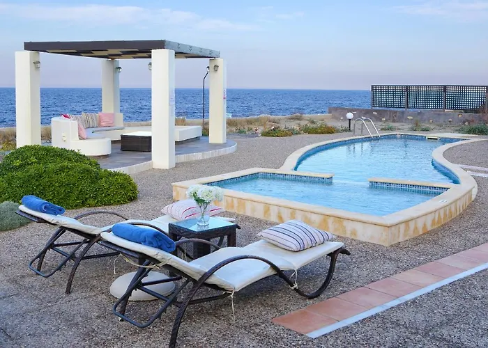 Beachfront Aqua Marine With Private Pool,ping-pong & Bbq * Chania (Crete)